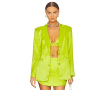 SER.O.YA BLAZER MOTLEE in Green