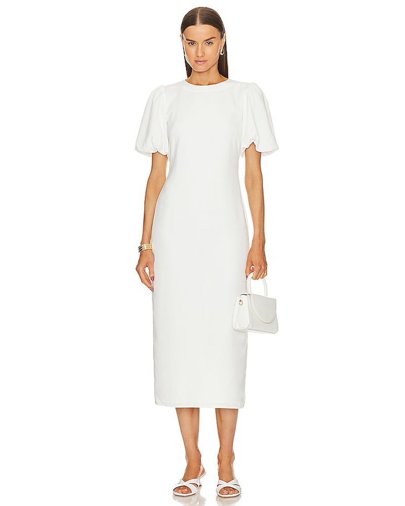 L'ACADEMIE Damen L'Academie KLEID LAISSA in White