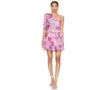 ROCOCO SAND ONE-SHOULDER MINIKLEID ZAZU in Pink