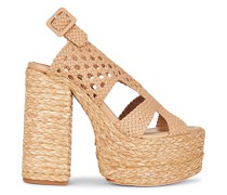 Paloma Barcelo PLATEAUSANDALEN SARIL in Beige