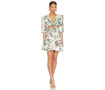 PatBO MINIKLEID JASMIN CUTOUT in Green