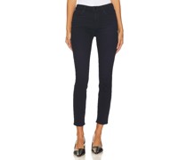PAIGE HOCH GESCHNITTENE SKINNY-JEANS HOXTON ANKLE in Blue