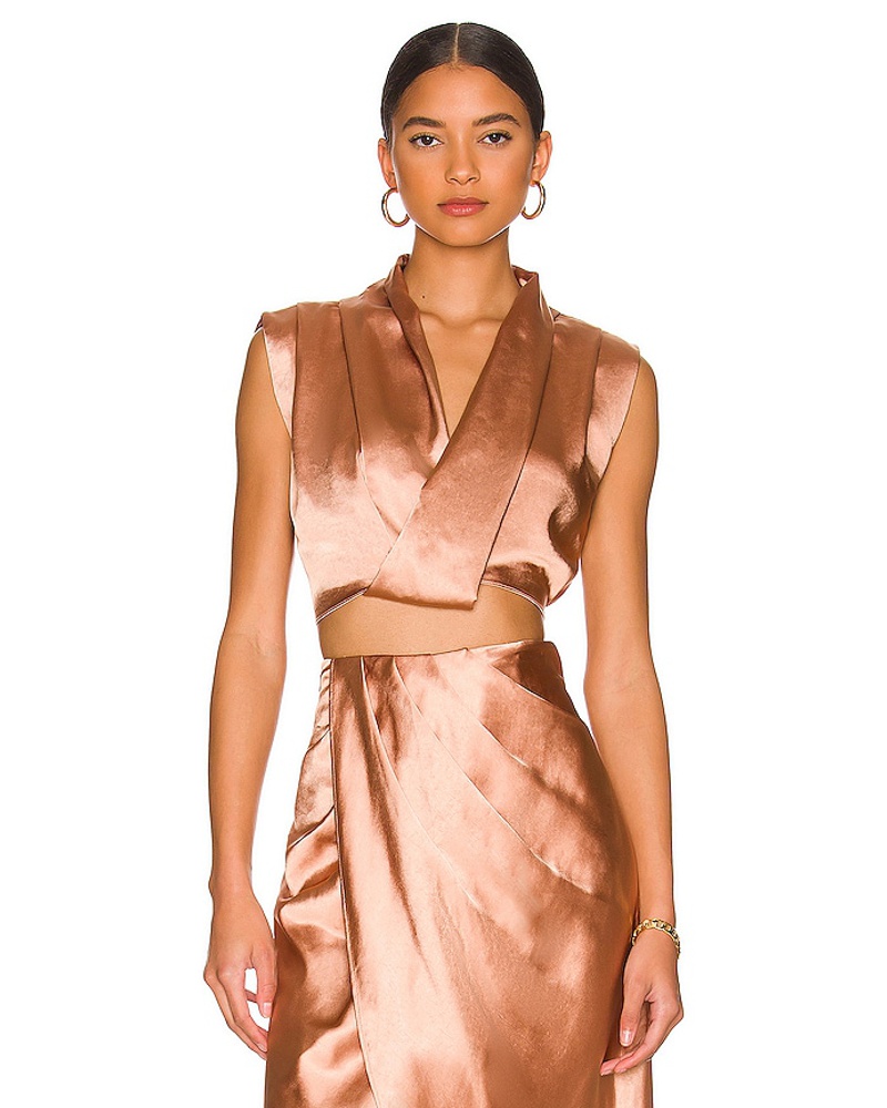 Line and Dot Damen Line & Dot OBERTEIL LISA in Rust