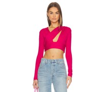 Lama Jouni OBERTEIL GATHERED in Fuchsia