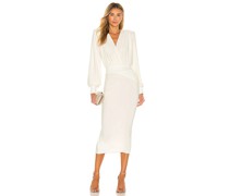Zhivago MIDI-KLEID in White