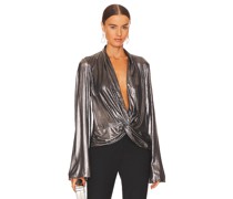 CAROLINE CONSTAS OBERTEIL IANTHA in Metallic Silver