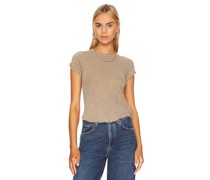 Free People SHIRT BE MY BABY in Beige