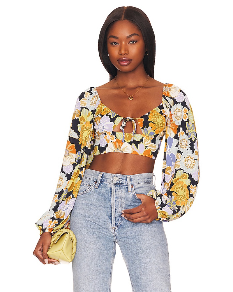 L*Space Damen L*SPACE OBERTEIL DAPHNE in Black
