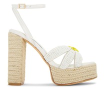 LPA PLATEAUSCHUHE FLOWER in Ivory