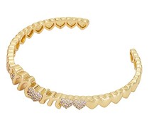 BRACHA ANRNREIF MOM HEART in Metallic Gold.