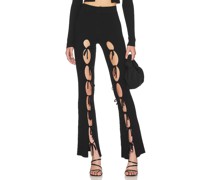 h:ours HOSE AIDEN in Black