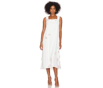Sleeper Flower Power Bridal Dress in White