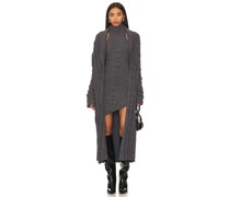 SER.O.YA DUSTER NETTIE in Charcoal