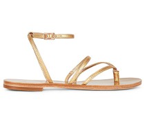 RAYE SANDALE VOID in Metallic Gold