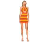 For Love & Lemons KLEID TORI in Orange