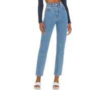 ROLLA'S SLIM-HOSE MIT GERADEM BEIN DUSTERS in Blue