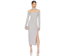 NICHOLAS KLEID AKSEL in Metallic Silver