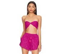 ROCOCO SAND BANDEAU MOSS in Fuchsia