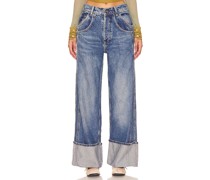 Free People DENIM FINAL COUTDOWN in Blue