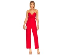 SAYLOR JUMPSUIT in Red