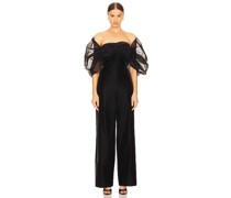 LAMARQUE JUMPSUIT MIT BUSTIER-TOP VLADANA in Black