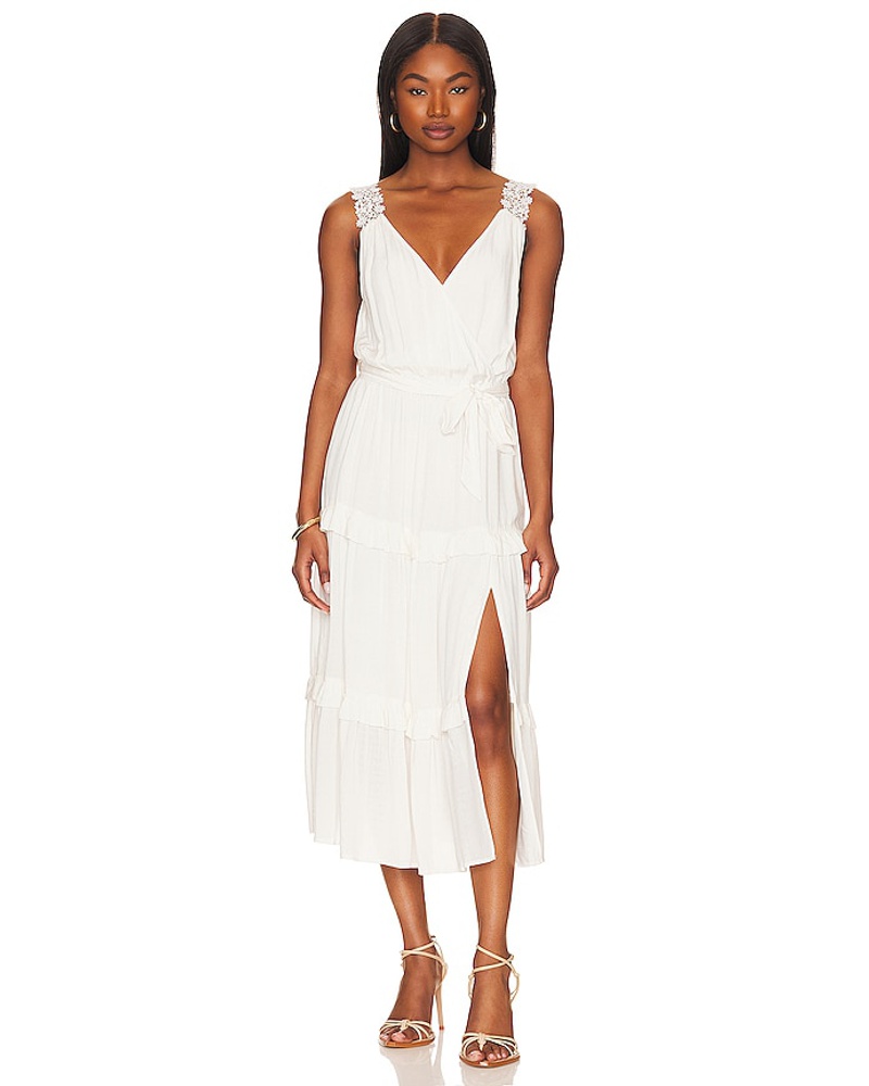 Paige Damen PAIGE KLEID RIVERA in White