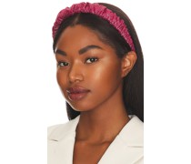 Lele Sadoughi STIRNBAND GLITTER KELLY in Fuchsia.