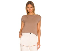 Bobi STRICK-TOP in Tan