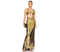 Bronx and Banco ABENDKLEID CLEOPATRA in Metallic Gold