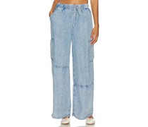 Central Park West CARGO-HOSE NOA in Denim-Light