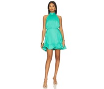 AMUR MINIKLEID MIT NECKHOLDER AMIRI in Teal