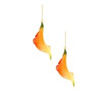 Cult Gaia OHRRING CALLA in Orange.