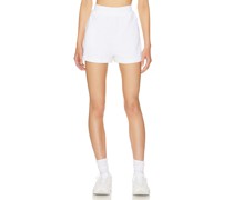 THE UPSIDE SHORTS AUS FRENCH TERRY ZINNIA in White