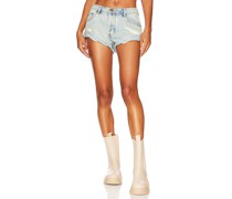 One Teaspoon TIEFGESCHNITTENE SHORTS BANDIT in Blue