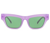 Le Specs SONNENBRILLE HANKERING in Purple.