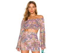 Luli Fama OBERTEIL LACED in Pink