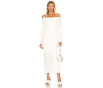 Autumn Cashmere KLEID in Ivory