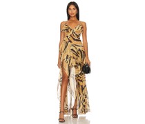 Ronny Kobo KLEID ALVA in Tan