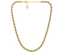 BRACHA HALSKETTE LET'S TWIST AGAIN in Metallic Gold.