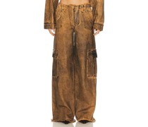 h:ours HOSE MICAYLA in Brown