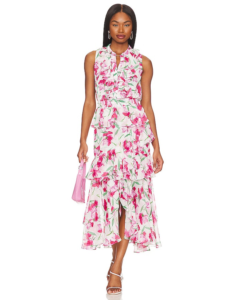 MISA Los Angeles Damen MISA Los Angeles KLEID X REVOLVE ILONA in White