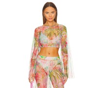 ROCOCO SAND CROP-TOP LORA in Pink