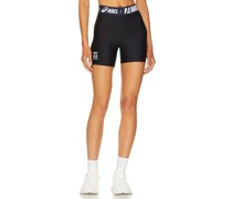 P.E Nation BIKER-SHORTS X ASICS SANO in Black