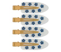 Emi Jay Popstar Clips in White.
