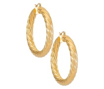 BRACHA CREOLEN MILAN in Metallic Gold.