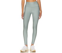 alo LEGGINGS HIGH WAIST AIRLIFT BRUSHED in Slate