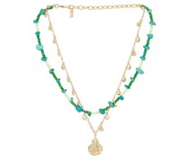 DANNIJO HALSKETTE CHI in Teal.