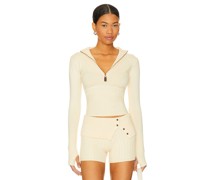 Frankies Bikinis STRICKJACKE MAVERICK CLOUD in Cream