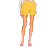 Le Superbe CUT-OFF SHORTS BEACH CRAWLER in Mustard