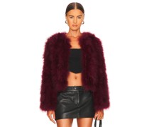 LAMARQUE JACKE DEORA in Burgundy